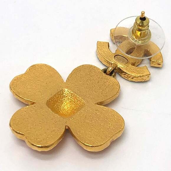 CHANEL Black Logo Earrings - Picture 9 of 13